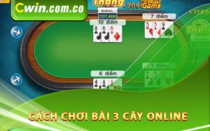 Cách chơi bài 3 cây online