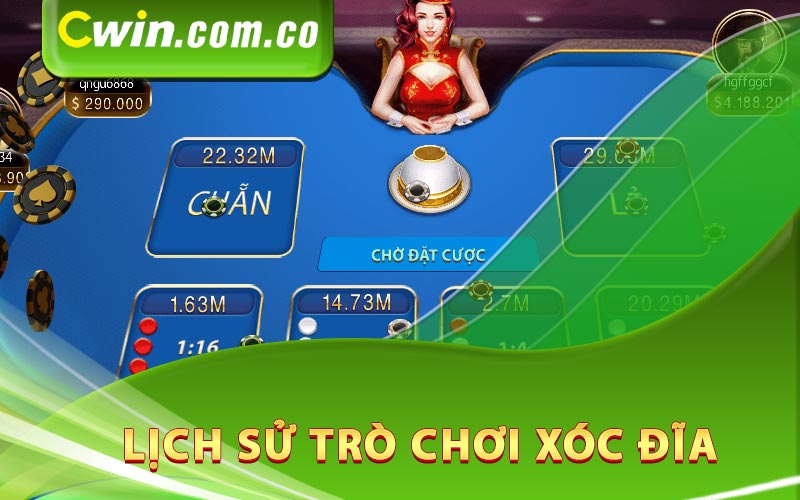 Lịch sử trò chơi xóc đĩa