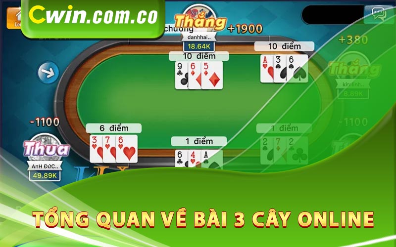 Tổng quan về bài 3 cây online