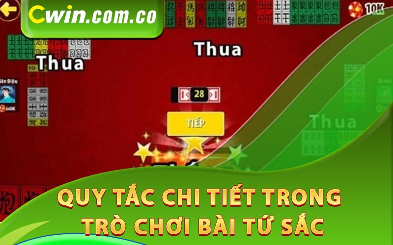 Quy tắc chi tiết trong trò chơi bài tứ sắc